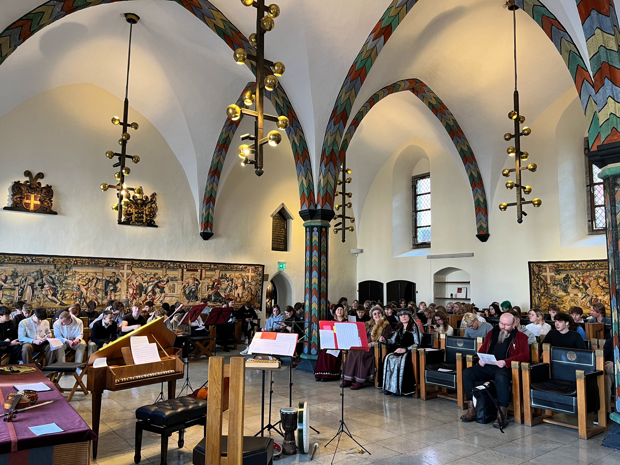 G1 keskaja kultuurip&auml;ev&nbsp; Tallinna vanalinnas&nbsp;